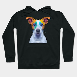 Jack Russell Terrier Photo Art Hoodie